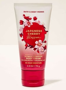 Personal Care: B&BW Body Cream Travel Japanese Cherry Blossom by Bath & Body Works 2.5oz/70g