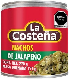 La Costena Jalapeno Nacho Sliced 220g