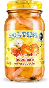 Lol Tun Rajas de Chile Habanero (slices) 110g