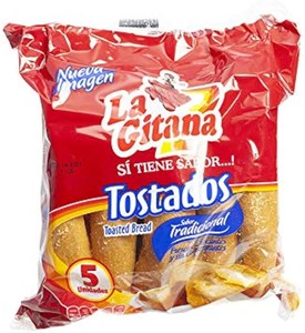 La Gitana Tostados Toasted Bread 110g