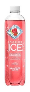 Beverages: Sparkling Ice Strawberry Watermelon 17floz/502.8ml
