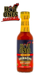 Hot Ones Pickled Garlic Sriracha Hot Sauce 5floz