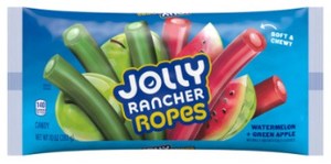 Jolly Rancher Ropes Green Apple & Watermelon 10oz/283g