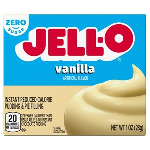 Jello Vanilla Sugar Free Instant Pudding & Pie Filling 1oz/28g