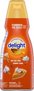 International Delight Creamer Pumpkin Pie Spice 32floz/946ml