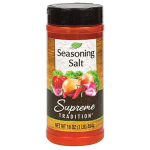 Seasonings 1: Supreme Tradition Seasoning Salt 16oz/454g
