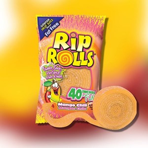American Test Collection: Rip Rolls Mango Chili candy 1.4oz/40g