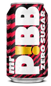 Mr Pibb Zero Sugar Soda  12floz/355ml **Limit 3 cans**