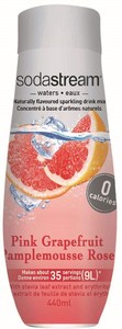 Soda Stream Pink Grapefruit Zero Calorie 14.8floz/440ml