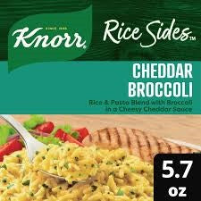 Meals: Knorr Rice Sides Cheddar Broccoli 5.7oz/161g
