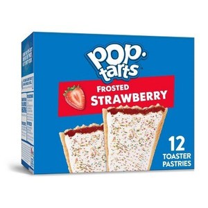 Breakfast: Pop Tarts - 12pk Frosted Strawberry 22oz/624g