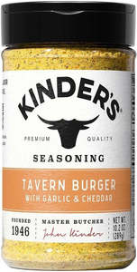 Seasonings 1: Kinders Tavern Burger Seasoning 10.2oz/289g