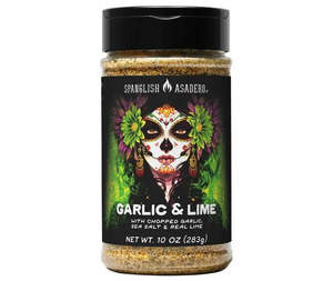 Seasonings 1: Spanglish Asadero Garlic & Lime 10oz/283g