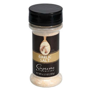 Seasonings 1: Supreme Tradition Garlic Salt 6.52oz/185g