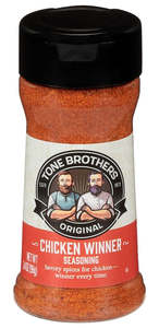 Seasonings 1: Tone Brothers Chicken Winner Seasoning 3.4oz/96g