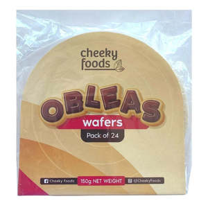All In Stock: Cheeky Foods Obleas Wafers 24 Pack 150g