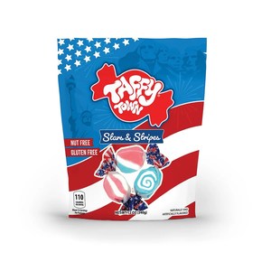 American Test Collection: Taffy Town Salt Water Taffy Stars & Stripes 12oz/340g