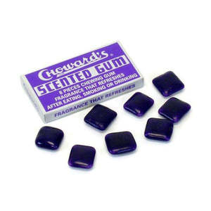 Chowards Violet Scented Gum 8 Piece