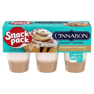 Dietary Specific Range Test Collection: Snack Pack Pudding Cinnabon 6pk (Best by 19 May 2026)