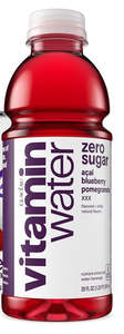 Beverages: Glaceau Vitamin Water Zero Sugar Acai Blueberry Pomegranate 20floz/591ml