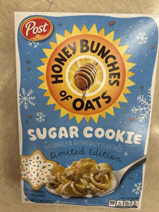 Post Bunches of Oats Sugar Cookie 11oz/311g (Best by 16 Jul 2026)