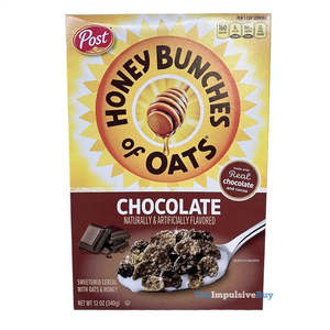Breakfast: Post Bunches of Oats Chocolate 12oz/340g (Best by 26 June 2026)