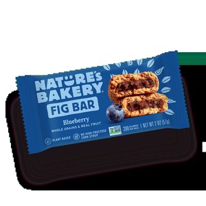 Baked Goods: Natures Bakery Fig Bar Blueberry
