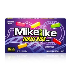 Mike & Ike Thrill Ride TBX 4.25oz/120g