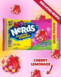 Nerds Gummy Clusters Cherry Lemonade Blitz 3oz/85g