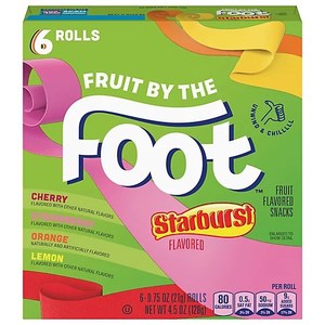 Betty Crocker Fruit by the Foot Variety 6pk 4.5oz/128g