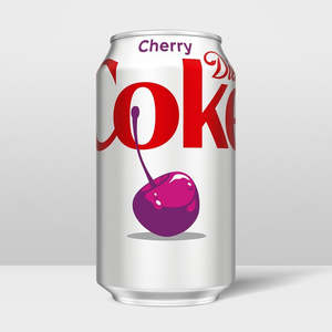 Coca Cola Diet Cherry 12floz/355ml