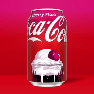 Coca Cola Cherry Float can 12floz/355ml **LIMITED 2**