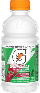 Gatorade Lower Sugar Glacier Cherry 12floz
