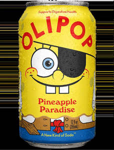 Olipop Prebiotic Pineapple Paradise Soda 12floz/355ml