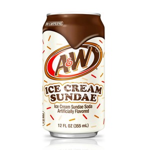 A&W Ice Cream Sundae Soda 12floz/355ml **LIMIT OF 3**