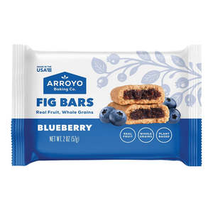 Arroyo Baking Co Fig Bars Blueberry Twin Pack 2oz/57g