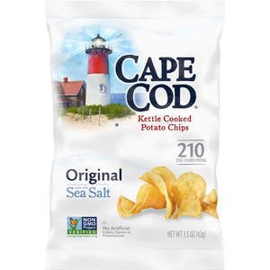 Cape Cod Original Kettle Cooked Potato Chips 1.5oz/42g