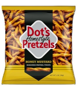 Dots Homestyle Pretzels Honey Mustard 1oz