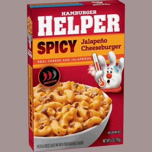 Hamburger Helper Spicy Jalapeno Cheeseburger Medium 6oz (Best by 15 Jul 2026)