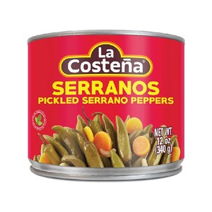 Meals: La Costena Pickled Serrano Peppers 12oz/340g