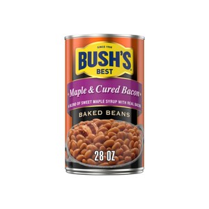 Bushs Best Maple & Cured Bacon Baked Beans 28oz/794g