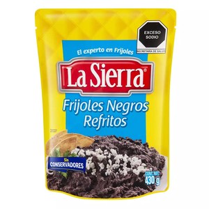 La Sierra Frijoles Negros Refritos 15.2oz/430g