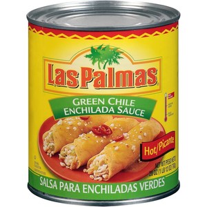 Las Palmas Green Chile Enchilada Sauce Hot 28oz/793g