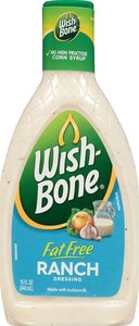 Wish Bone Fat Free Ranch Dressing 15floz/444ml