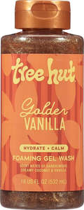 Tree Hut Foaming Gel Wash Golden Vanilla 18floz/532ml