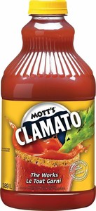 Clamato Tomato Cocktail Mix The Works 64floz/1.89L **LIMIT 2 online**
