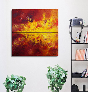 The Blaze - Original Paintings Artismita