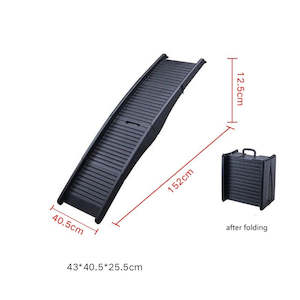 Products: Brand New Folding Pet Dog Ramp Pet Stairs Steps For Car SUV Portable Ladder
