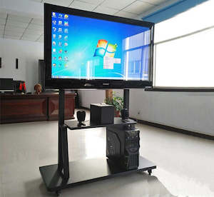 Products: Mobile TV Bracket Stand / Cart / Trolley 32" - 70" TV Stand With Wheels