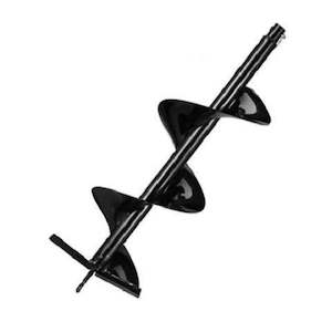 Garden Outdoor: Brand New Earth Drill Spiral Drill Bit Diameter 25cm * Length  80cm